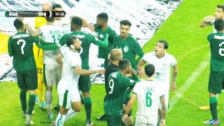 ملخص مباراة العراق و السعودية | قمة تحت الأمطار الغزيرة | كأس الخليج في البصرة 9-1-2023