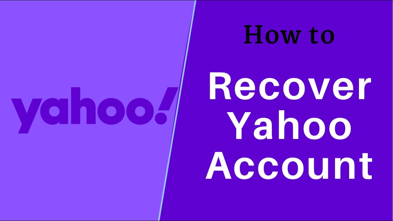 How To Recover Yahoo Account L Yahoo.com 2021 - YouTube