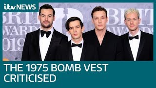 The 1975 slammed for exploding suicide vest in new music video | ITV News