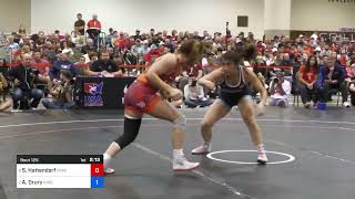 2024 Women’s Freestyle Senior World Team Trial: Skylar Hattendorf vs Aine Drury: 65 KG Semifinals