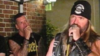 WCCC Black Label Society Clam Bake part 1 - interview with Zakk Wylde 2011