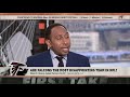 The Falcons never recovered from collapsing in the Super Bowl - Stephen A.  First Take