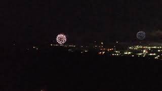 Manassas Va Fireworks 7/4/2022 Taken using a Mavic 2 Dual from 4 miles away @350agl