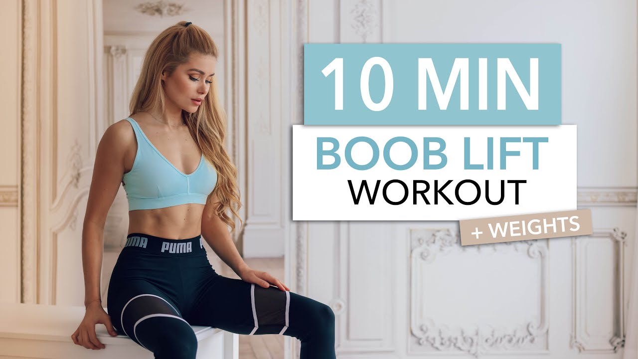 10 MIN BOOB LIFT - B(r)east Mode: ON .. Chest Workout For Men & Women ...