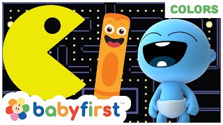 Pacman VS Color Crew & GooGoo GaGa | Toddler Learning Video | My Color Friends | BabyFirst TV