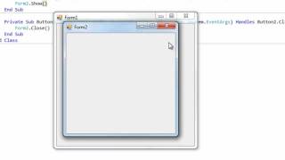 Visual Basic Multiple Forms