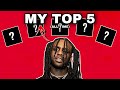 THE Top 5 Chief Keef Projects Of All Time!