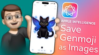 How to Save Genmoji as Full-Size Images on iPhone