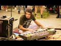 TRIBALNEED - Melodic Techno Live Looping Roland Juno 106 analog syntheziser at Mauerpark Berlin