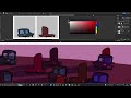 automatic sketching workflow. photoshop blender tutorial