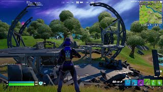 コーニークロスロード上空から落ちた飛行船【フォートナイト/Fortnite】