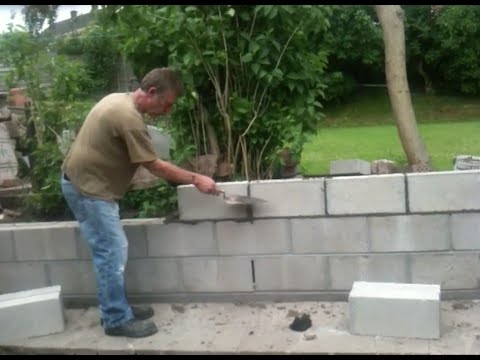 How to Build a retaining wall-Garden project How to Build a retaining wall-Garden project