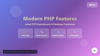 Unlock Modern PHP: New Features in PHP 8+ for Beginners!
