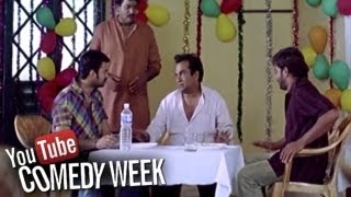 Dhee Telugu Movie - Brahmanandam Drunk Comedy Scene  (Vishnu Manchu , Genelia D'Souza )