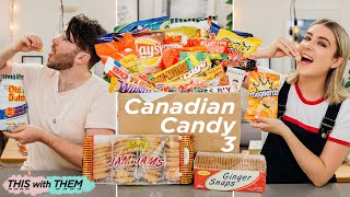 British People Trying Canadian Snacks - This With Them