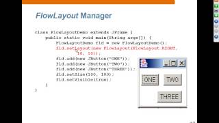 Java Programming: Swing Basics (from JPassion.com)