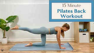 15 Minute Pilates Back Workout - Back Workout at Home!