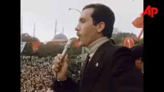 Recep Tayyip Erdoğan 1979 Yılında Mitingde Konuşuyor