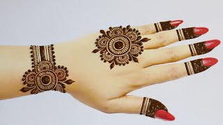 Very Beautiful Backhand mehndi design |New simple mehndi designs |mehandi design |mehandi ka design