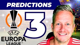 Europa League Predictions 3 ⚽️ Betting Tips on Football today
