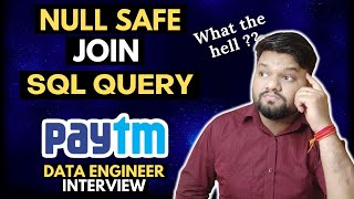 NULL SAFE Join - Tricky SQL Interview Question🔥SQL Joins - No One Will Tell You This❤️Data Engineer🔥