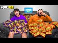 Last To Stop Eating TAKIS Vs HOT CHEETOS While Playing Fortnite Wins $10,000!