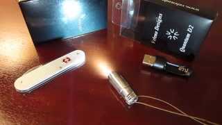 Quantum D2 - Ultra Powerful Keychain Flashlight