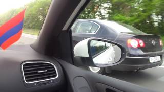 gti mk6 dsg vs passat b6 3.2 4 motion - (both stock)