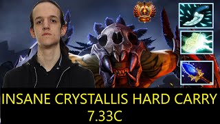 BLOODSEEKER INSANE CARRY CRYSTALLIS 7.33c - DOTA 2 HIGH MMR GAMEPLAY