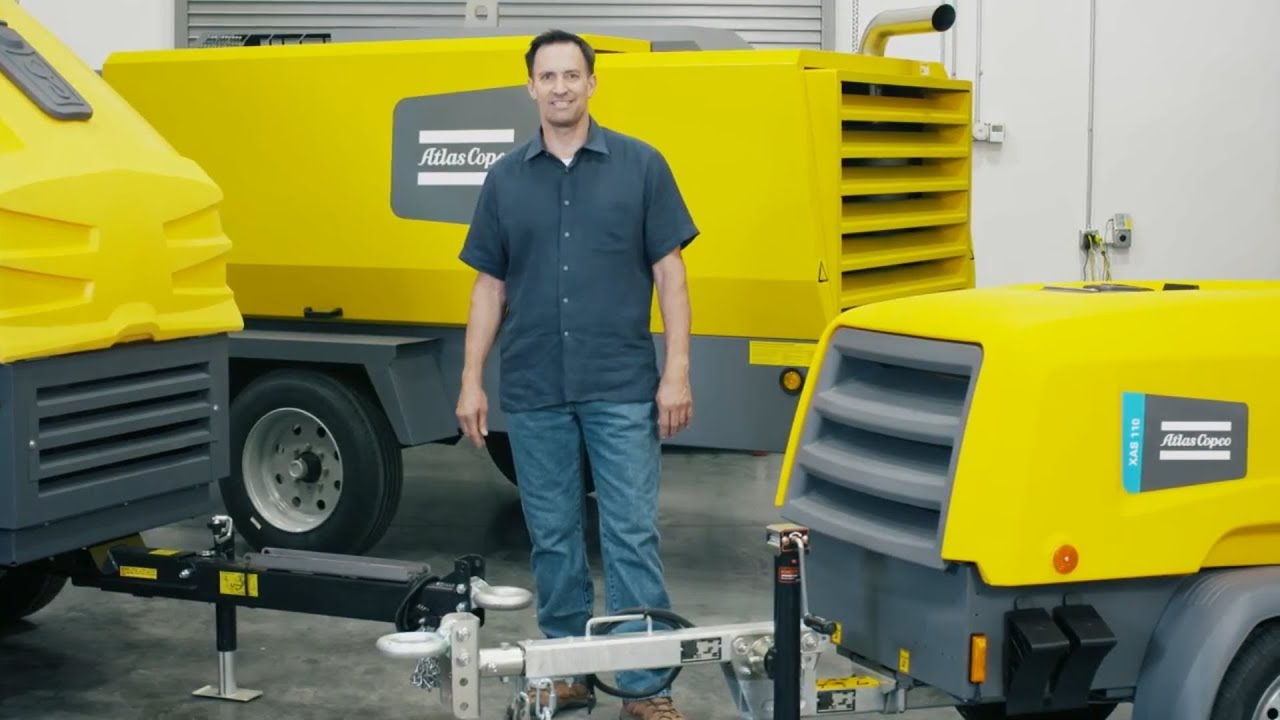 Start Instructions Atlas Copco Xas 38 Portable Compressor 48 Off