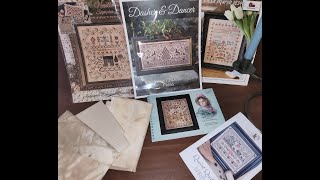 Flosstube 95: WIPS, Sampler Stitchmaynia and Hobby House Haul