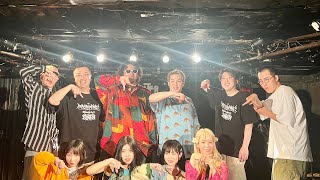 MIC RAW RUGA × 若手芸人HIPHOP同好会「MIC MASTA」（後方撮影）