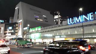 JR新宿駅新南口～南口～東南口（甲州街道南側～北側）20190710 205101