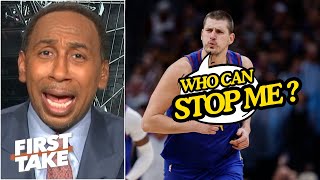 No One Can Stop MVP Jokic! | First Take Stephen A. Claims Nuggets Will Finish Off T-Wolves Tonight: