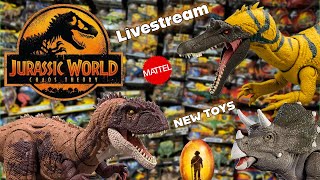 MASSIVE Jurassic Collection Live Stream! Q\u0026A + NEW Toys + much more!