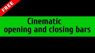 Cinematic opening and closing bars