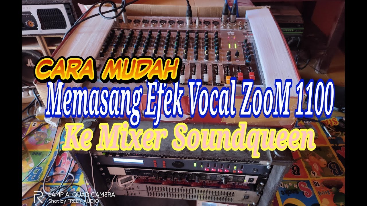 Tutorial Memasang Efek Tambahan Pada Mixer Sound System - YouTube