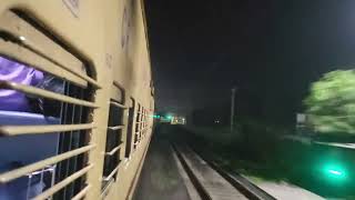 Night train journey || Igatpuri to nashik uncut || ICF tracksound || 11401 Nandigram exp