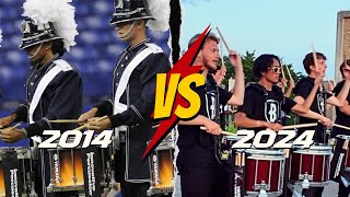 Bluecoats Snare Break Evolution: 2014 to 2024