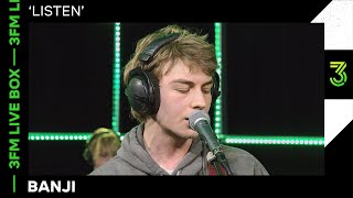 Banji live met 'Listen' | 3FM Live Box | NPO 3FM