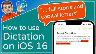 Using the new Enhanced Dictation on iOS 16 ⭐ iOS 16 Tips