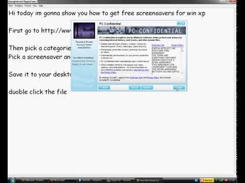How to get windows xp Screensavers How to get windows xp Screensavers