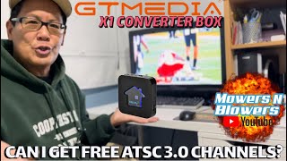 GTMEDIA X1 ATSC OTA TELEVISION SIGNAL CONVERTER BOX ANDROID DVR APPS-CAN I GET FREE LIVE TV CHANNELS