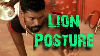 Simha Vadiv (Lion Posture) | Kalari Vadivukal | Ayodhana Kalakshethram | KKG Kalari