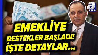 Emekliye Destekler Başladı! İşte Emeklilere İçin Verilecek Destekler!  Faruk Erdem Açıkladı!