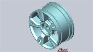 Wheel (Solid Edge Tutorial)