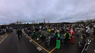 Star Bikers 46th Toy Run 2024 -  full ride - Stoke-on-Trent