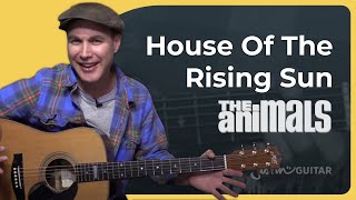 House of the Rising Sun by The Animals | Easy Guitar Lesson