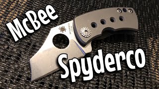 Spyderco McBee - Not Just A Novelty