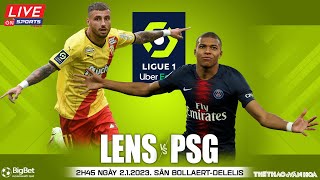 PHÁP LIGUE 1 | Lens vs PSG (2h45 ngày 2/1/2023) trực tiếp On Sports News | NHẬN ĐỊNH BÓNG ĐÁ